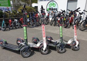 e-scooters for-hire Photo